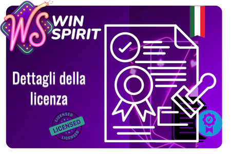 WinSpirit Casino Dettagli della licenza