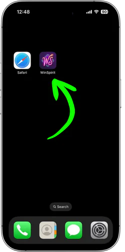 WinSpirit Casino Installation complete iOS