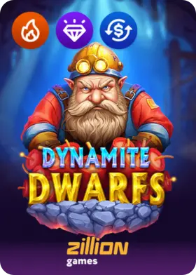 Dynamite Dwarfs gyümölcsös játék