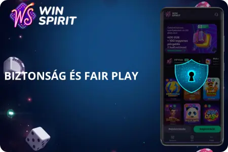 winspirit Casinót biztonsági licenc tanúsítás