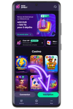 Visiter le site officiel winspirit casino australia inscription