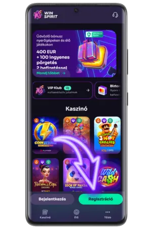 Látogassa meg a hivatalos winspirit Casinót weboldalt regisztráció