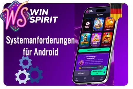 Systemanforderungen für Android WinSpirit de