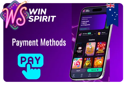 Winspirit Payment Methods en